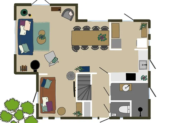 بيت للعطل Hygge - Luxe Met Grote Tuin Ewijk